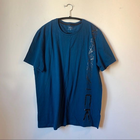 NWOT Calvin Klein Performance Cotton Tee - Picture 1 of 3